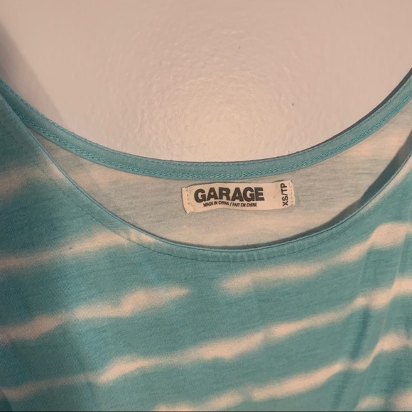 Garage Tie Dye Stripe Tank Top - Picture 2 of 5